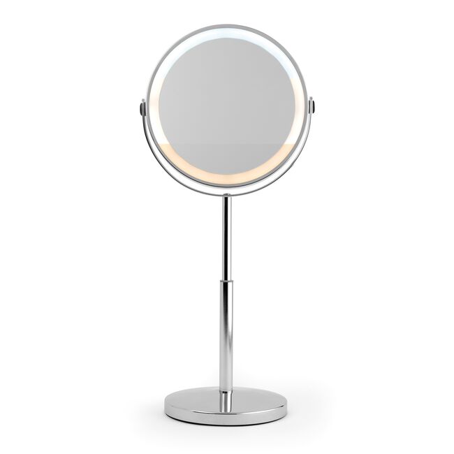 BELDRAY 7'' TELESCOPIC Chrome LED Mirror